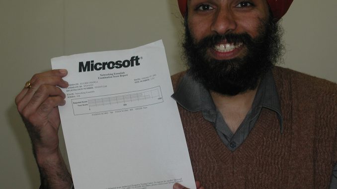 As I achieved my Microsoft certification