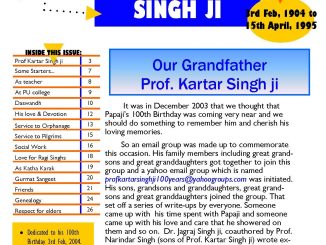 prof-kartar-singh-ji-100-years